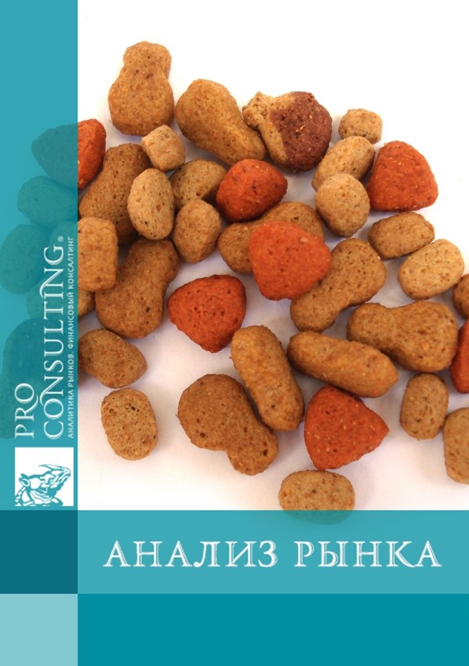 Анализ рынка кормов для домашних животных  (кошек и собак) Украины. 2009 год